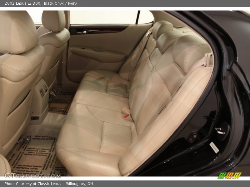 Black Onyx / Ivory 2002 Lexus ES 300