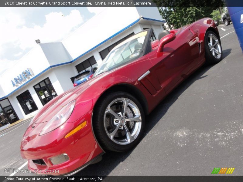 Crystal Red Metallic / Cashmere 2010 Chevrolet Corvette Grand Sport Convertible