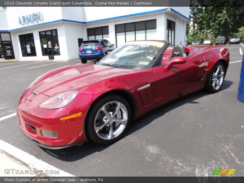 Crystal Red Metallic / Cashmere 2010 Chevrolet Corvette Grand Sport Convertible