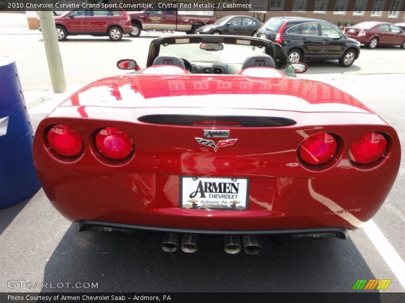 Crystal Red Metallic / Cashmere 2010 Chevrolet Corvette Grand Sport Convertible
