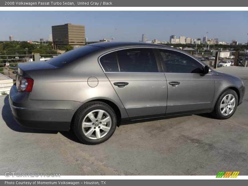 United Gray / Black 2008 Volkswagen Passat Turbo Sedan