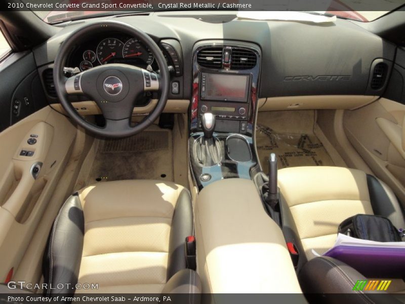 Crystal Red Metallic / Cashmere 2010 Chevrolet Corvette Grand Sport Convertible