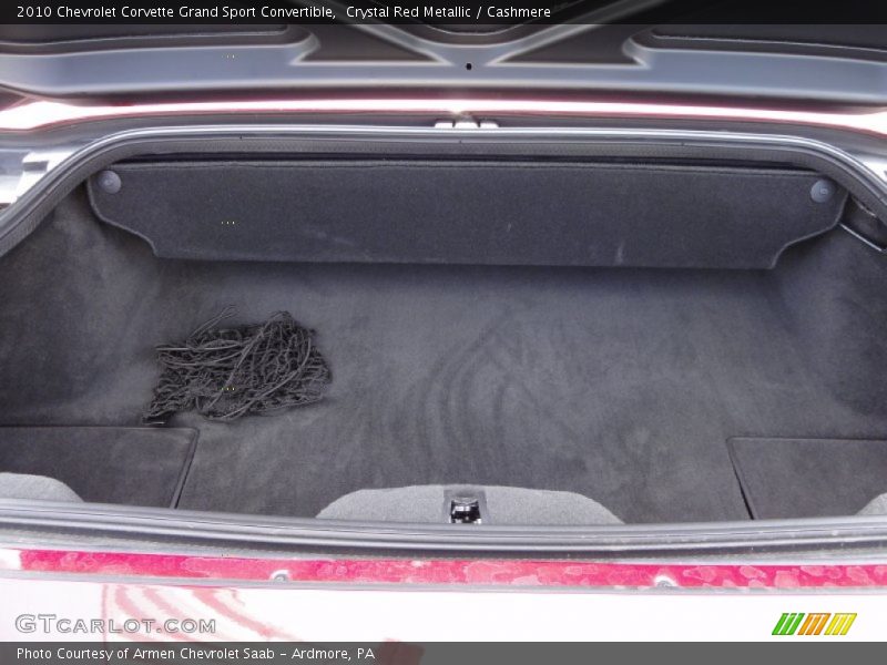  2010 Corvette Grand Sport Convertible Trunk