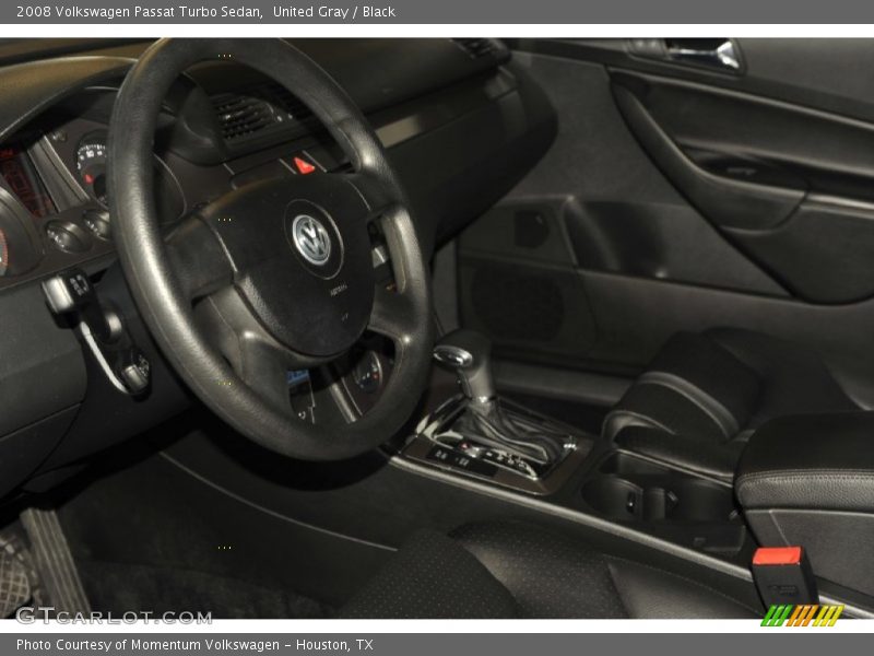 United Gray / Black 2008 Volkswagen Passat Turbo Sedan