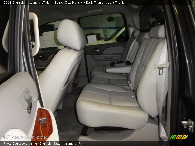 Taupe Gray Metallic / Dark Titanium/Light Titanium 2011 Chevrolet Avalanche LT 4x4
