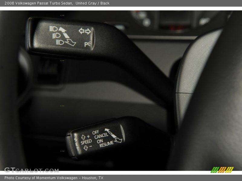 United Gray / Black 2008 Volkswagen Passat Turbo Sedan
