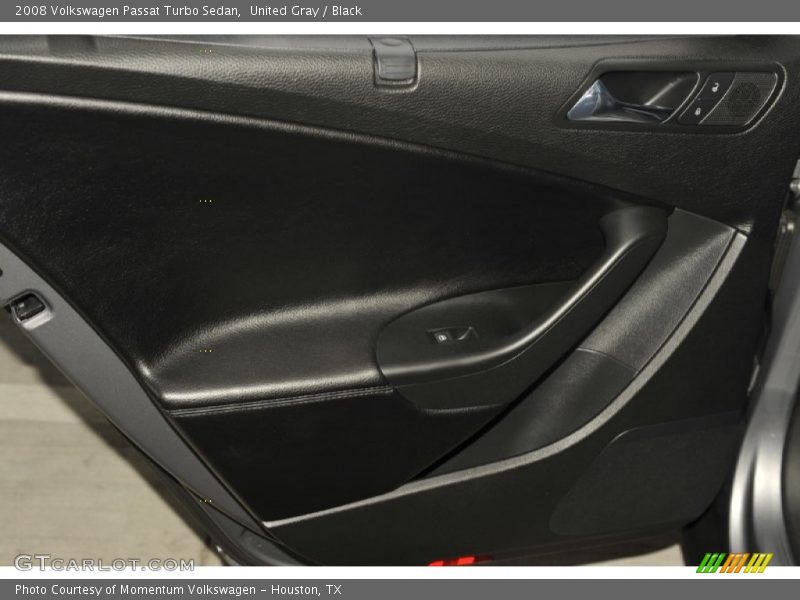 United Gray / Black 2008 Volkswagen Passat Turbo Sedan