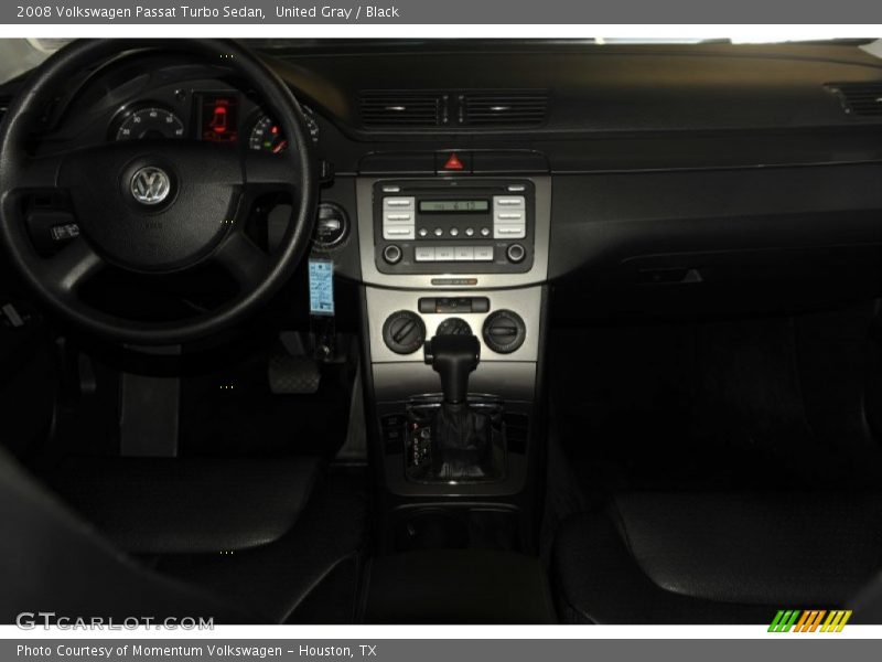 United Gray / Black 2008 Volkswagen Passat Turbo Sedan
