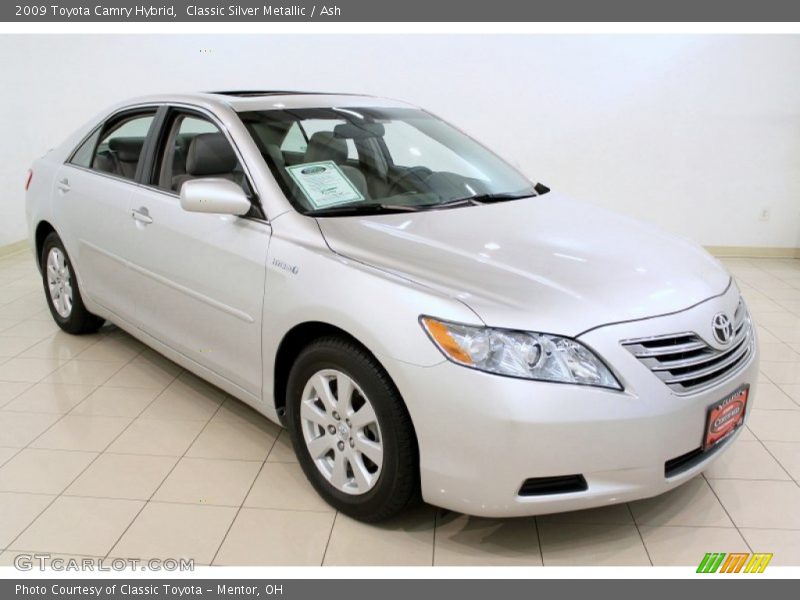 Classic Silver Metallic / Ash 2009 Toyota Camry Hybrid