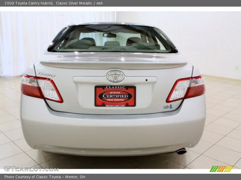 Classic Silver Metallic / Ash 2009 Toyota Camry Hybrid