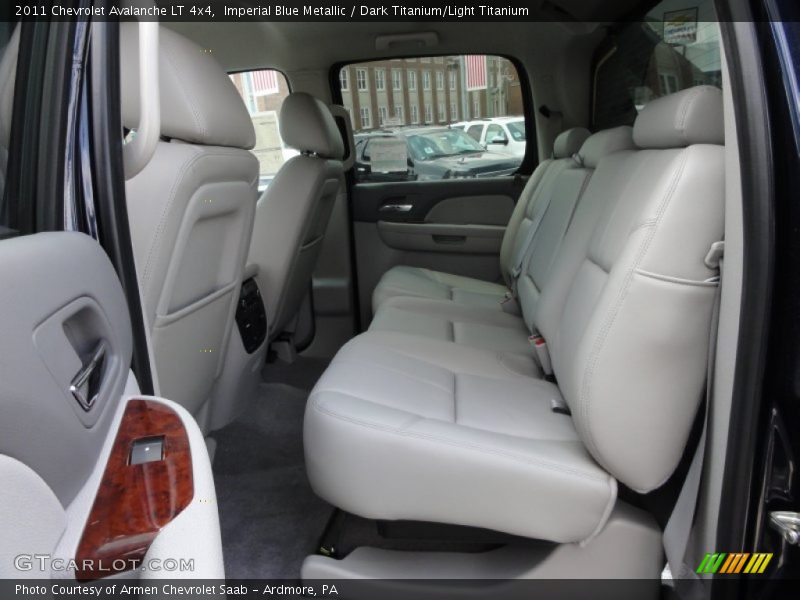 Imperial Blue Metallic / Dark Titanium/Light Titanium 2011 Chevrolet Avalanche LT 4x4