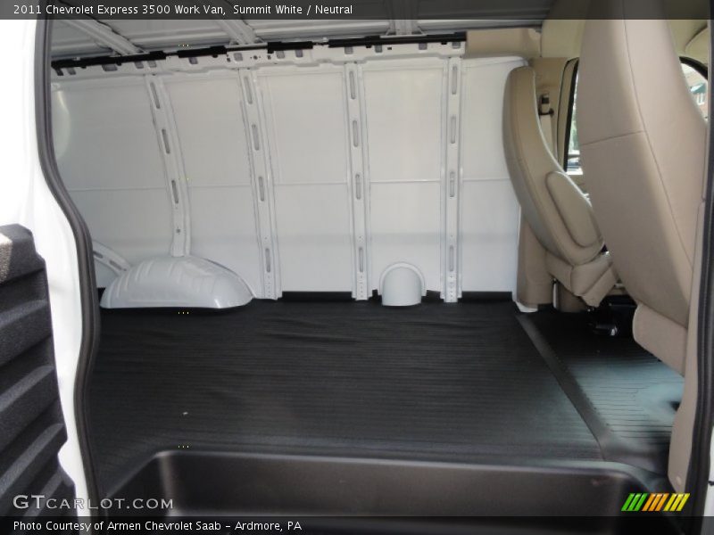 Summit White / Neutral 2011 Chevrolet Express 3500 Work Van