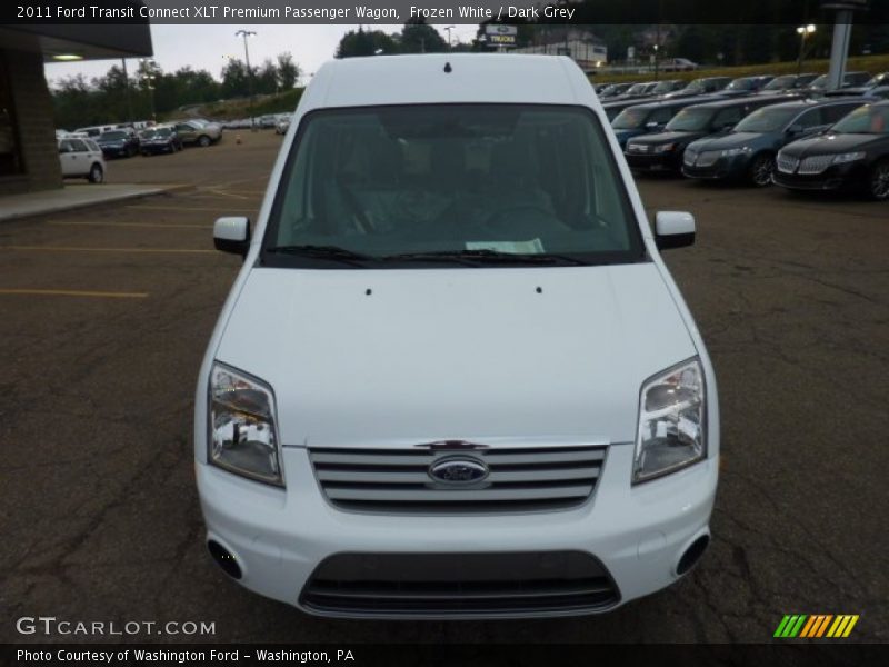 Frozen White / Dark Grey 2011 Ford Transit Connect XLT Premium Passenger Wagon