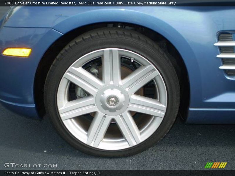 Aero Blue Pearlcoat / Dark Slate Grey/Medium Slate Grey 2005 Chrysler Crossfire Limited Roadster