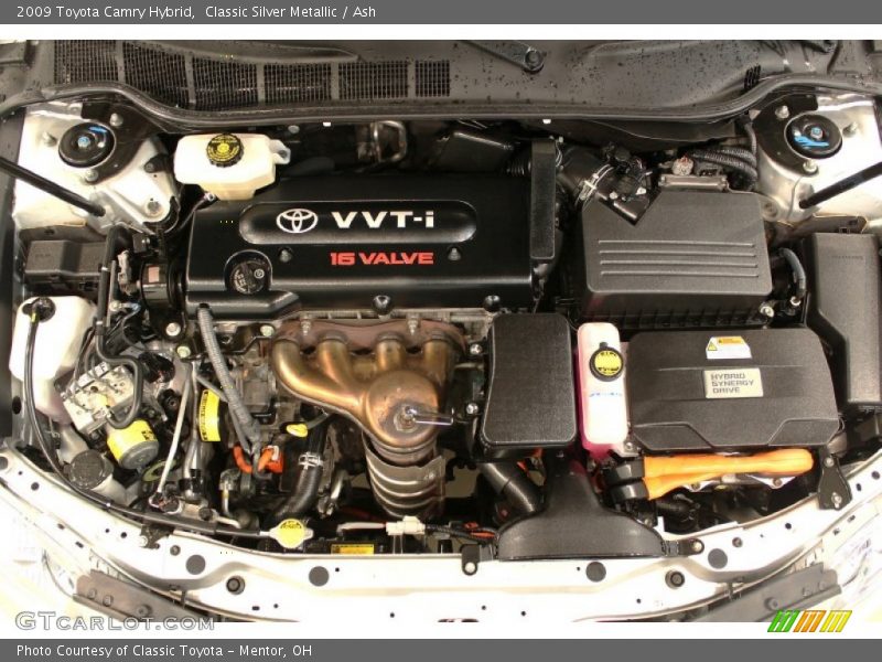 Classic Silver Metallic / Ash 2009 Toyota Camry Hybrid