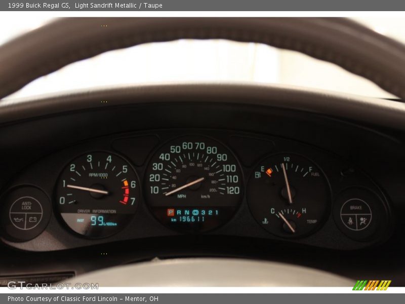 Light Sandrift Metallic / Taupe 1999 Buick Regal GS