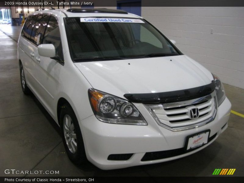 Taffeta White / Ivory 2009 Honda Odyssey EX-L
