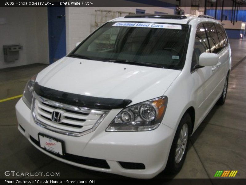 Taffeta White / Ivory 2009 Honda Odyssey EX-L