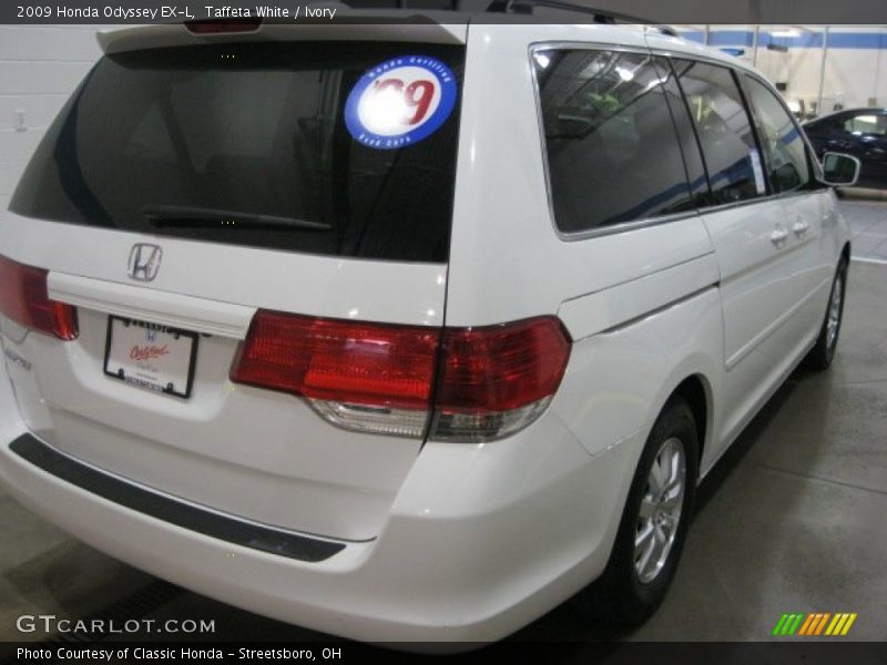 Taffeta White / Ivory 2009 Honda Odyssey EX-L