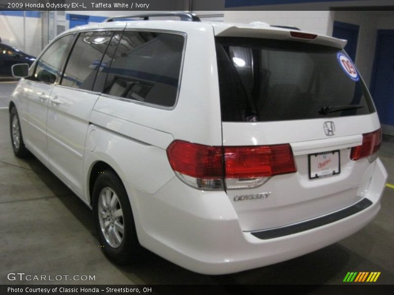 Taffeta White / Ivory 2009 Honda Odyssey EX-L
