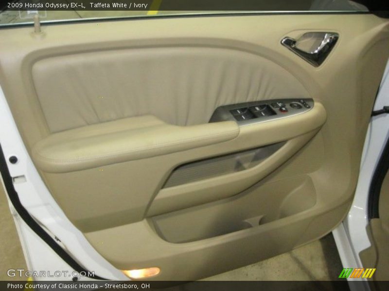 Taffeta White / Ivory 2009 Honda Odyssey EX-L