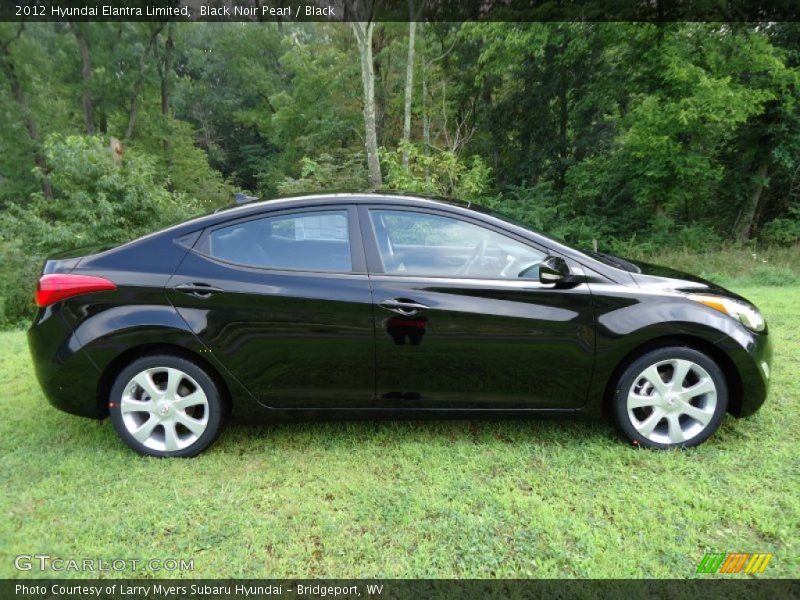  2012 Elantra Limited Black Noir Pearl