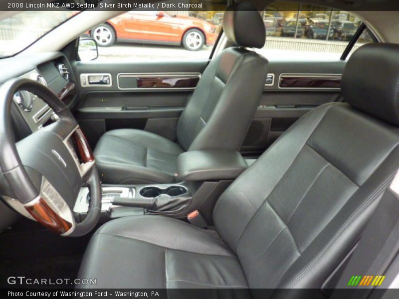 Silver Birch Metallic / Dark Charcoal 2008 Lincoln MKZ AWD Sedan