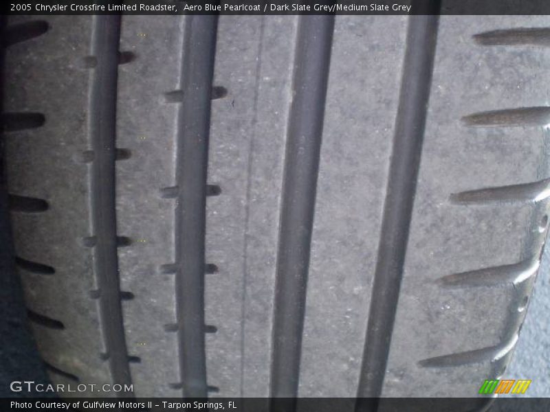 Aero Blue Pearlcoat / Dark Slate Grey/Medium Slate Grey 2005 Chrysler Crossfire Limited Roadster