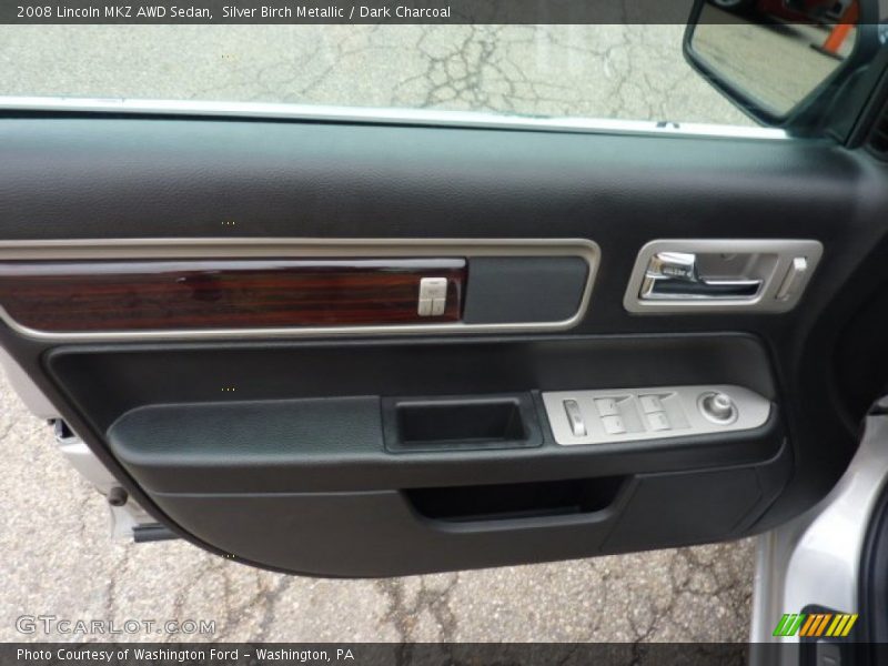 Silver Birch Metallic / Dark Charcoal 2008 Lincoln MKZ AWD Sedan