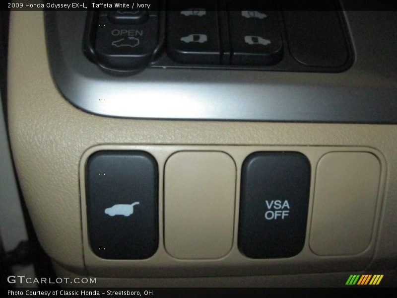Taffeta White / Ivory 2009 Honda Odyssey EX-L
