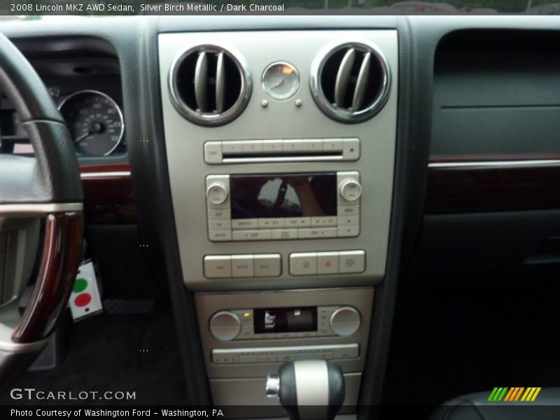 Silver Birch Metallic / Dark Charcoal 2008 Lincoln MKZ AWD Sedan