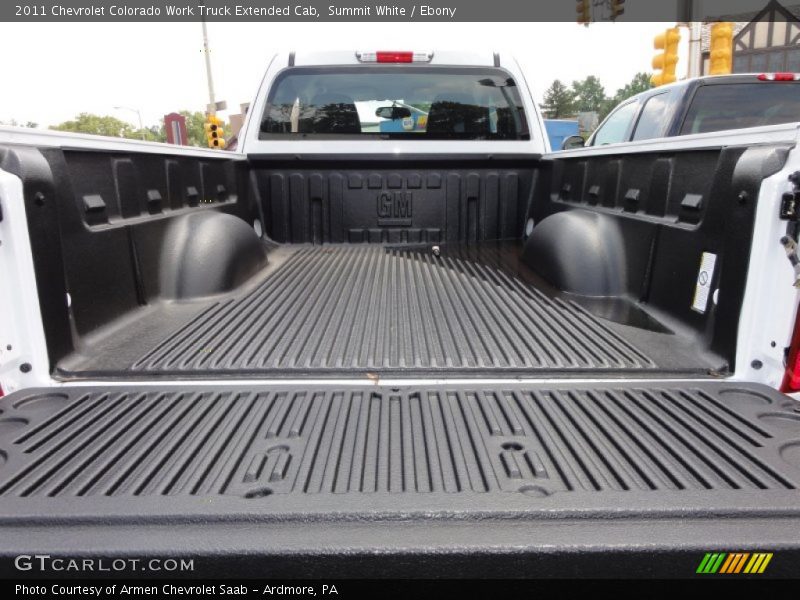 Summit White / Ebony 2011 Chevrolet Colorado Work Truck Extended Cab