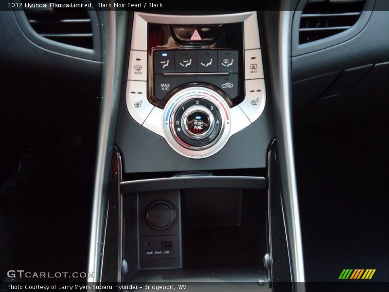 Controls of 2012 Elantra Limited