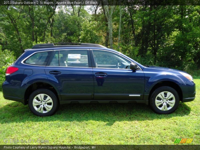  2011 Outback 2.5i Wagon Azurite Blue Pearl