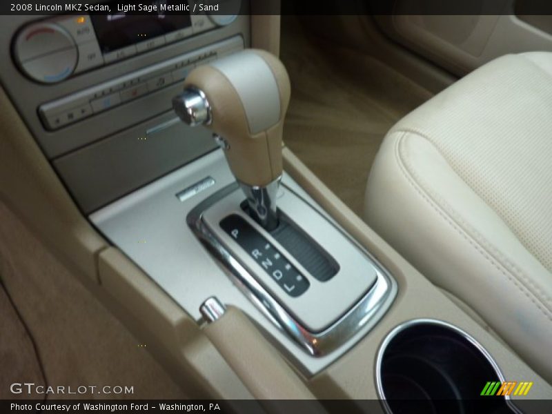 Light Sage Metallic / Sand 2008 Lincoln MKZ Sedan