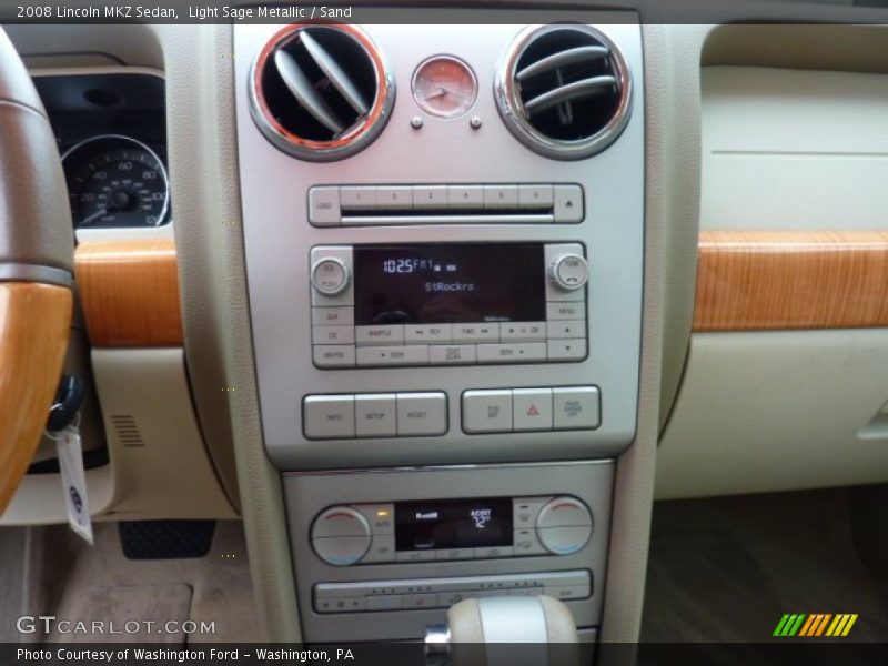 Light Sage Metallic / Sand 2008 Lincoln MKZ Sedan