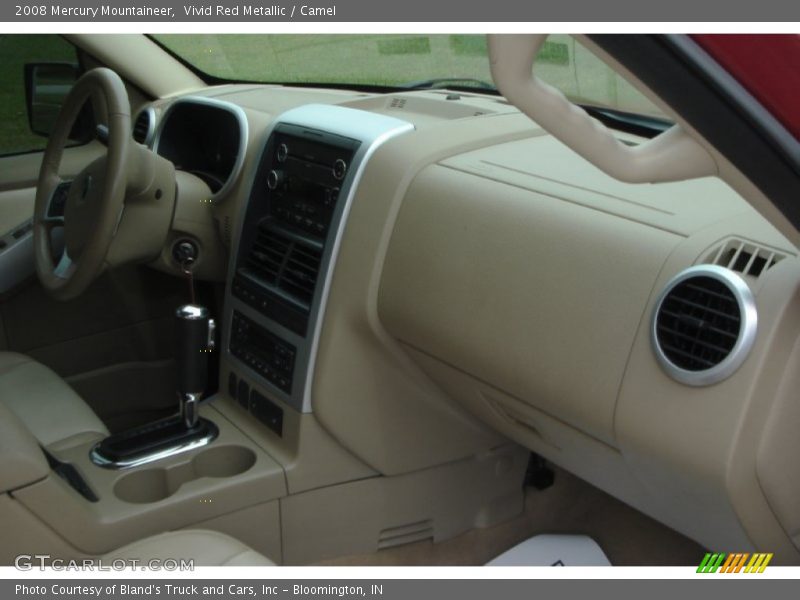 Vivid Red Metallic / Camel 2008 Mercury Mountaineer