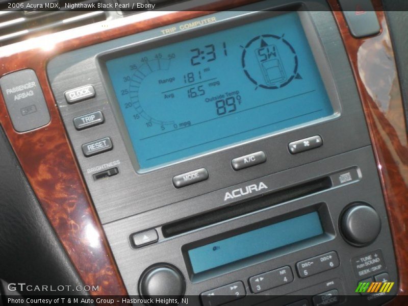 Nighthawk Black Pearl / Ebony 2006 Acura MDX