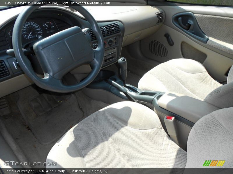 Tan Interior - 1995 Cavalier Coupe 
