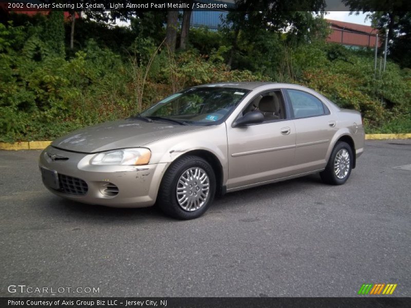 Light Almond Pearl Metallic / Sandstone 2002 Chrysler Sebring LX Sedan