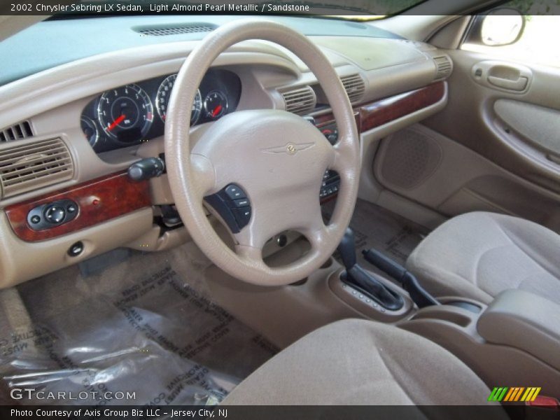 Sandstone Interior - 2002 Sebring LX Sedan 
