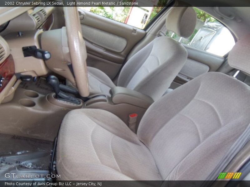 Light Almond Pearl Metallic / Sandstone 2002 Chrysler Sebring LX Sedan