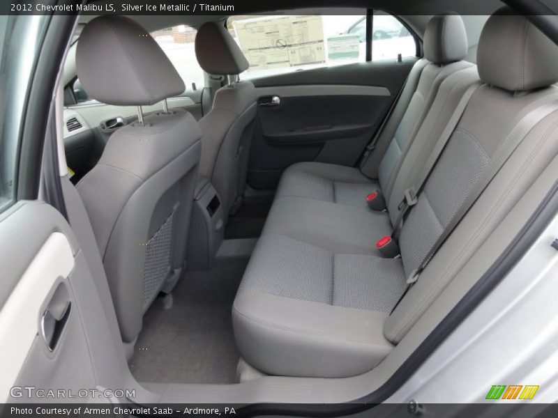 Silver Ice Metallic / Titanium 2012 Chevrolet Malibu LS