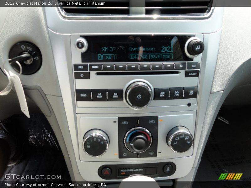Silver Ice Metallic / Titanium 2012 Chevrolet Malibu LS