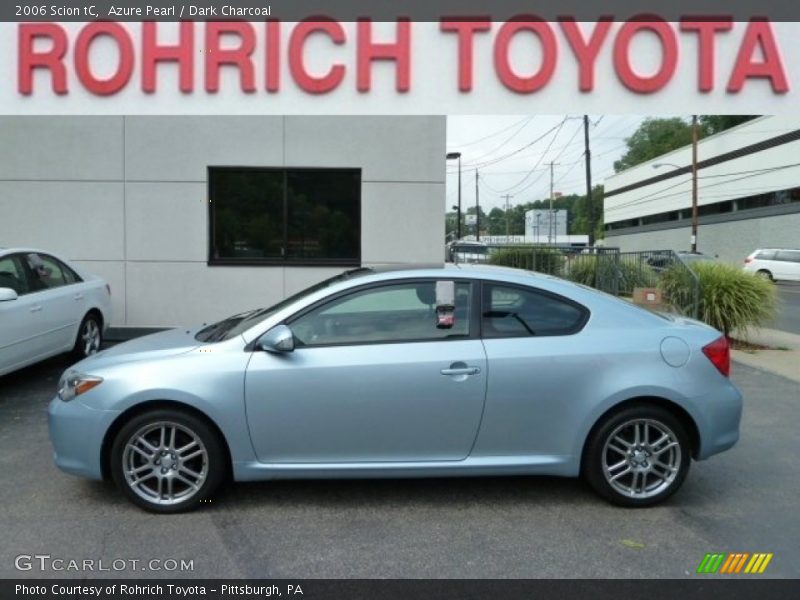 Azure Pearl / Dark Charcoal 2006 Scion tC