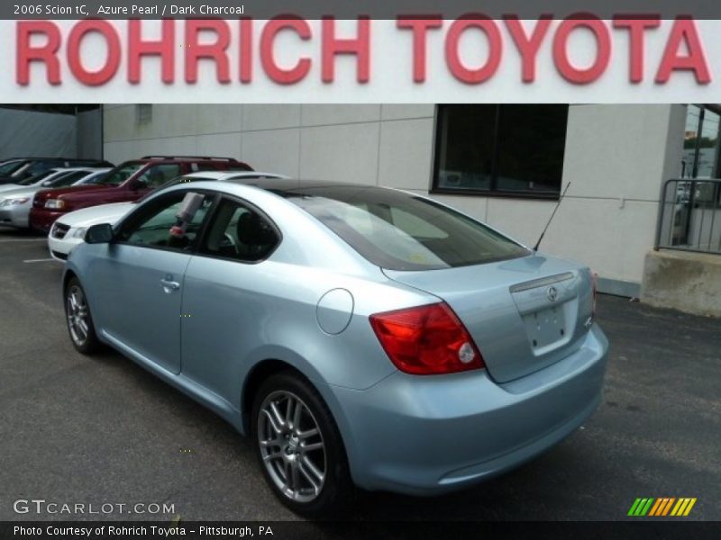 Azure Pearl / Dark Charcoal 2006 Scion tC