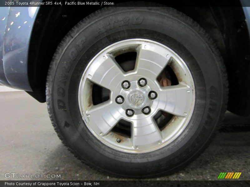 Pacific Blue Metallic / Stone 2005 Toyota 4Runner SR5 4x4