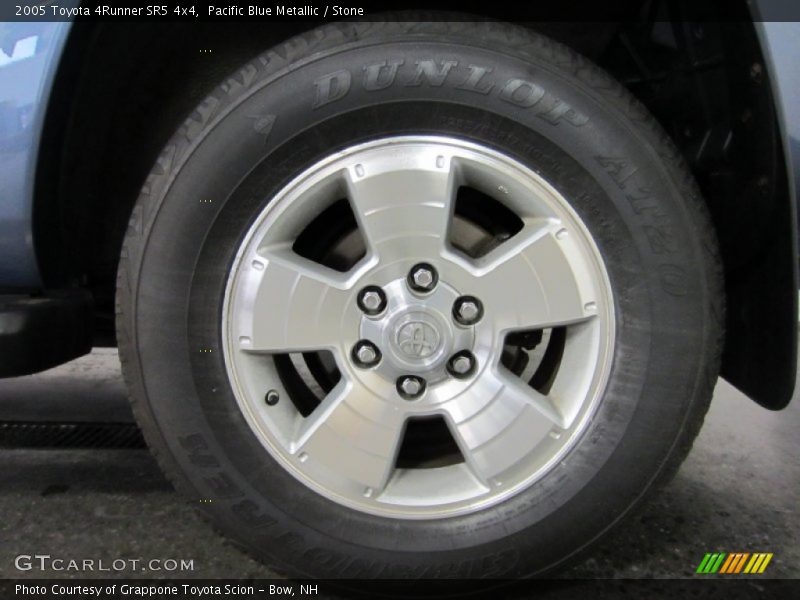 Pacific Blue Metallic / Stone 2005 Toyota 4Runner SR5 4x4