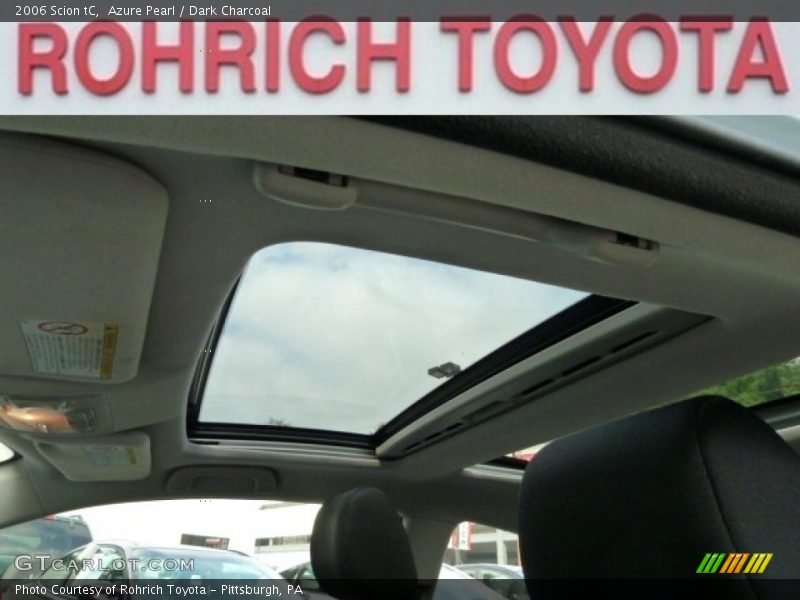 Azure Pearl / Dark Charcoal 2006 Scion tC