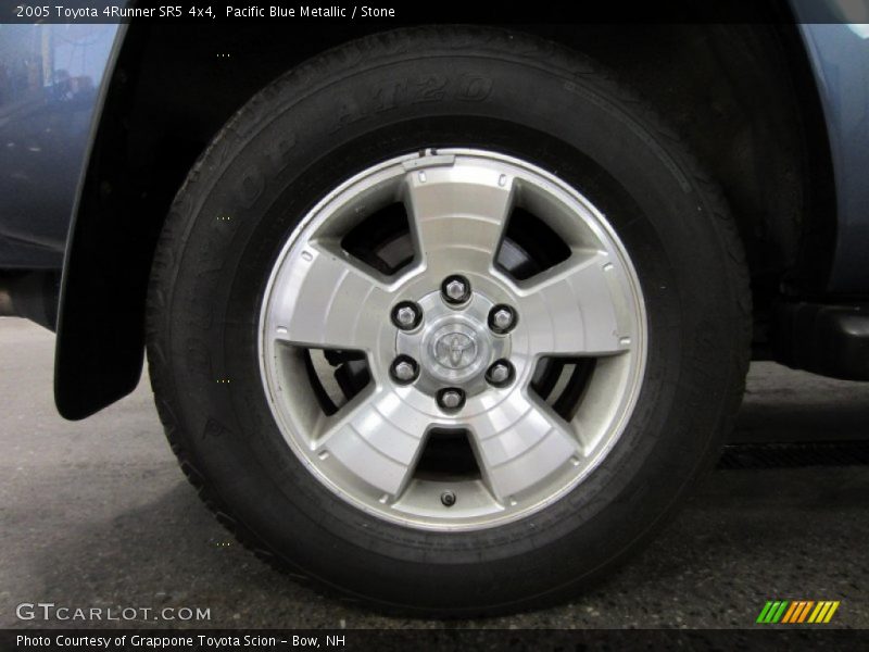 Pacific Blue Metallic / Stone 2005 Toyota 4Runner SR5 4x4